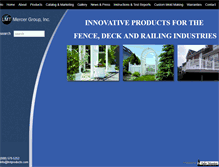 Tablet Screenshot of lmtproducts.com